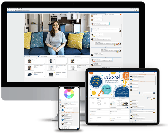 Sqweee – Virtual Venue For Online Direct Sales Events